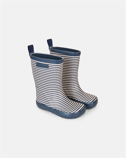 Bundgaard Gummistøvle Charly Navy Stripe - Blue 